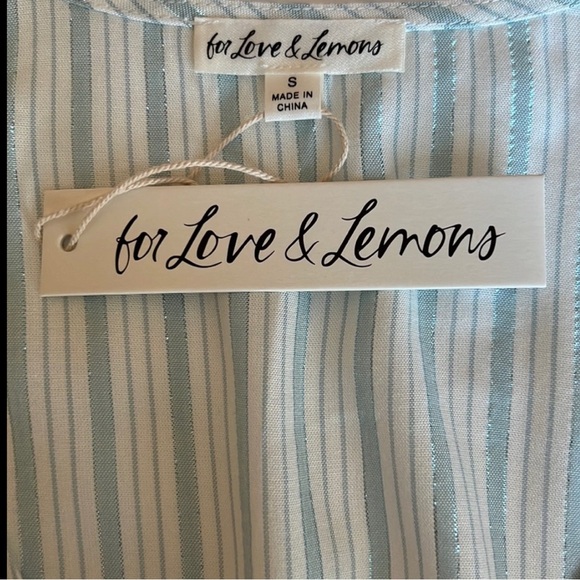 For Love and Lemons Leslie Mini Dress Small - Picture 13 of 13